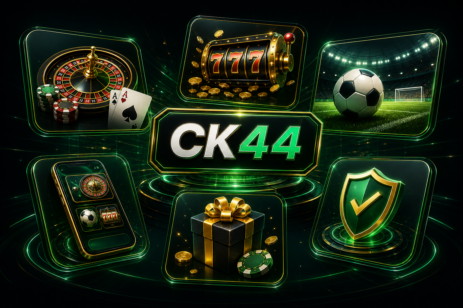 CK44 মোবাইল অ্যাপ ভিজ্যুয়াল